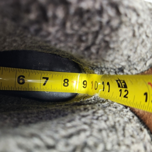 Roots Brown Leather Shearling Winter Women's Boots - Picture 13 of 14